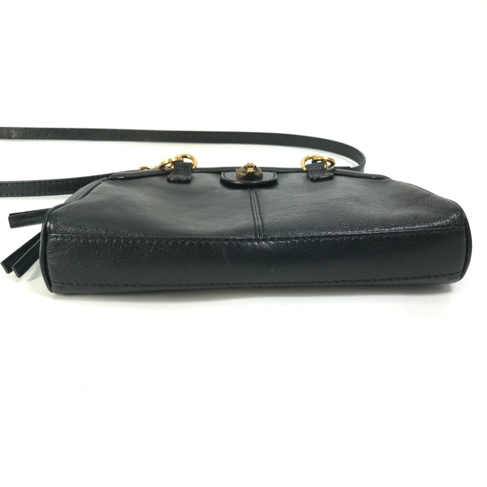 GUCCI Black GG Marmont Shoulder Bag - Picture 5 of 16